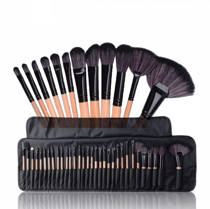 24%20Pieces%20Makeup%20brushes%20-%20Professional%20Eye%20and%20Face%20brushes%20set%20with%20leather%20bag%20-%20Foundation%20brush%20-%20Eyeshadow%20brushes%20set%20-%20Image%202