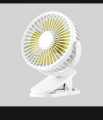 HT      badgeFEIDIAO Clip On Mini Fan Portable Desk Fan Rechargeable 1200mAh Battery Operated Fan for Stroller Camping Air Cooling Fan. 