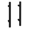 Pack of 2 Round Rod  Handles, puller, For Door , Wardrobe, Almari Kitchen  T Bar BlackBlack Handle Round Handle T Bar Handle Cabinet Handle Drawer Handle Furniture Hardware Kitchen Handle Wardrobe Handle Cupboard Handle Cont Handle ,Wardrobe Door Cabinet,. 