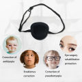 【Footprint】 FG Concave Eye Patch Foam Groove Adjustable Strap Washable Eyeshades Vision Correction Eye Patch. 