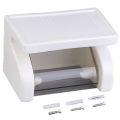 Wall Mounted Plastic Waterproof Toilet  Bathroom Tool Roll Paper Tissue Holder. 
