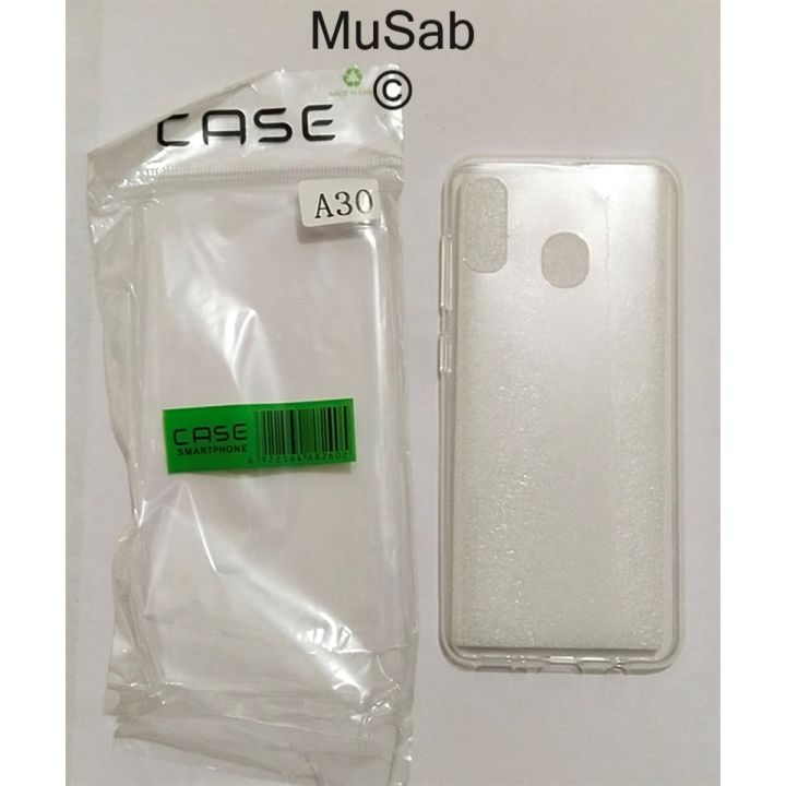 Samsung Galaxy A30 Ultra Thin HD (0.1 MM )Transparent Silicone Case Cover