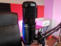 Audio-Technica AT2020 Cardioid Condenser Microphone. 