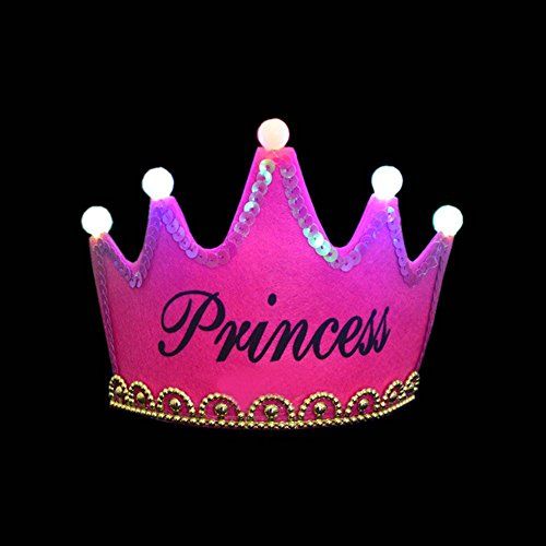 Princess LED Crown - Birthday Head Band for Baby Girl