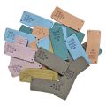 50Pcs Handmade PU Leather Tags Handmade with Love PU Labels Faux. 