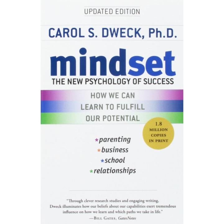 MINDSET NOVEL BY CAROL S. DWECK