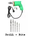 220V Heavy Duty Drill Machine Copper With Drill Bits Set. 