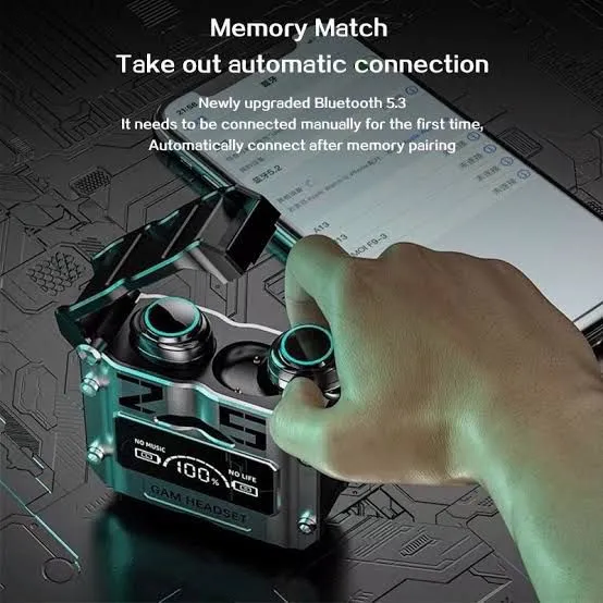M25%20Damix%20TWS%20Gaming%20Headphones%20True%20Wireless%20Earbuds%20Earphones%20Earphones%20Touch%20Control%20-%20Image%205