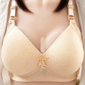 Non Wired Soft Padded Push Up Bra Adjustable Straps Random Colors. 