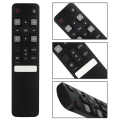 Remote Control Voice Remote Control RC802V FNR1 for Android 4K UHD Smart TV 65P8S 65P8 55P8S 55P8 49P30FS 55EP680 49S6800. 