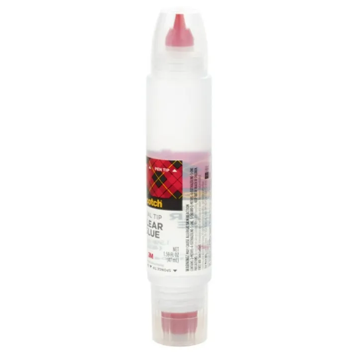 Scotch%20Clear%20Glue%20Stick%20in%202-way%20Applicator%206050.%201.6%20oz%20(50gr).%201%20stick/SSC%20-%20Image%205