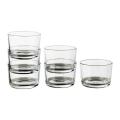 365+ Clear Glass 180ml - Pack of 6. 