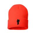 【BestGO】Baru Billie Eilish Beanie Hat Wanita Pria Rajutan Hangat Musim Dingin Topi untuk Pria dan Wanita Solid Hip-Hop Kasual Diborgol Beanies bonnet. 
