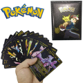 10 Pcs Pokemon Gold Foil Cards Pack Anime Cartoon Pokemon English Version Tcg Card For Fans Collection. 