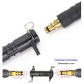 Extension Hose CONNECTOR for Karcher K2 K3 K4 K5 K6 K7 Pressure Washer - Adaptor Joint Joinder Junction for 2 Pressure Hoses - Only for Karcher New Click type Pins. 