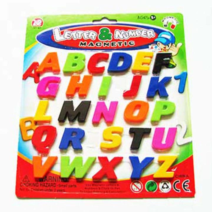 1 Pc Magnetic Alphabet Letter ABC Number Fridge Magnets Learning Toys Gift