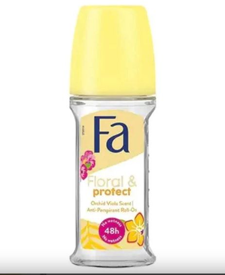 Fa Deodorant Roll On for Women - 50ml | 48h Long Lasting Freshness Anti-Perspirant Roll On