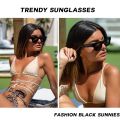 Eldorado New Classic Square Frame Sunglasses for Women & Men| Vintage Small Square Sunglasses|Glass Lens. 