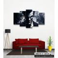 5 Pieces High Definition Printed Wall Canvas Frames. 