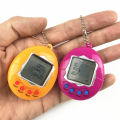Best Gifts Cyber Pet Toys with Chain Virtual Pets Game Creative Design Electronic Pets Console for Boys Girls for Kids Child Moonlight. 