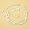 Pretty Pearl Barefoot Sandal Anklet Ankle Bracelet Foot Chain Toe Ring Jewelry. 