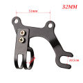 2 【Footprint】 【Hot Sale】 Isinplay Bicycle Disc Brake Modification Bracket Frame Adapter Mounting Holder Mountain Bike Disc Brake Converter V Brake Rack Disc Outdoor MTB Accessories. 