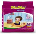 Nana Diapers Jumbo Pack Small (72 pcs). 