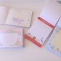 Kawaii Cinnamoroll Kuromi My Melody Coloring Page Sticky Note Pad Anime Sanrioed Girl's Heart Message Notebook Included Stickers. 