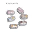 Cute Design contact lens case Fashionable Travel-Friendly Small Size contact case Durable Material Fresh contact cases for On-the-Go Daily Use Contact Lens Users Hygiene Maintenance Eye Care. 