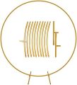 Balloons Frame Circle, Easy to Assemble Round Stand, Round Decor Frame, Metal Balloon Stand, Flower Backdrop Frame Round, Round Backdrop Stand for Decoration, Round Balloons Stand, Round Arch Stand For Balloons Decoration. 
