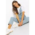 Denim Dungaree Romper jumpsuit for Girls and Women. 