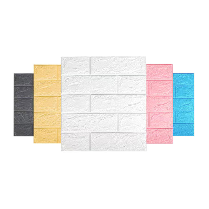 35x38.5cm 3D Self Adhesive Foam Brick Wall Sticker Bedroom Decoration WallSticke