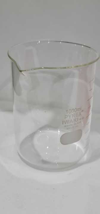 Beaker%20Pyrex%201000%20ml%20%7C%20Low%20Form%20Griffin,%20Borosilicate%203.3%20Glass,%20Double%20Scale,%20Graduated%20-%20Image%207