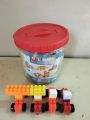 Building Blocks Bucket 90+ pieces Block Bucket for kids easy to store Block Balti. 