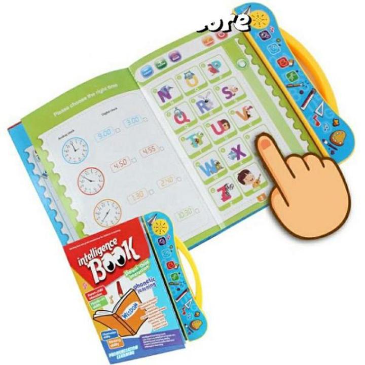 Intelligence Book for Kids  - Study E Book for Kids Child Early Learning - Intelligent Book Intellectual Learning Electronic Sound Teaching Aid Toddlers English Learning Book
