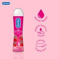 Durex Condoms Extended Pleasure 3 Pcs (Pack of 2) + Durex Very Cherry Lube 50ml. 