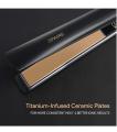 Spaire Hair Straightener, Titanium 1 Inch Ultra-Thin Flat Iron, 15 Steps Adjustable Temp and Auto Shutoff in 60m. 