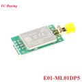 2pcs nrf24l01 E01-ML01DP5 Ebyte 20dBm Long Range 2100m SPI NRF24L01+PA+LNA 2.4GHz RF WiFi Wireless Transceiver Module Antenna. 