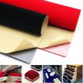 1*pcs Self Adhesive Velvet Fabric Velour Felt Sticker Vinyl Film Jewelry Paper Crafts DIY Car Decor. 