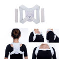 Shoulder Back Brace Support Belt Adjustable Posture Corrector Clavicle Spine Lumbar Posture Correction For Children Kids Adult M. 