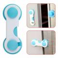 2pcs Child Safety Cabinet Lock Baby Proof Security Protector Drawer Door Cabinet Lock Plastic Protection Kids Safety Door Lock. 
