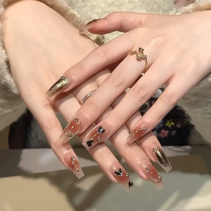 Hand-worn%20nail%20art%20nail%20piece%20Xiaohongshu%20autumn%20and%20winter%20new%20blush%20love%20nail%20stickers%20finished%20product%20detachable%20-%20Image%203