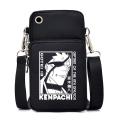 Bleach Anime Small Shoulder Bag Women Mobile Phone Bag Mini Crossbody Messenger Bag Bleach Manga Purses and Handbag Women Bags. 