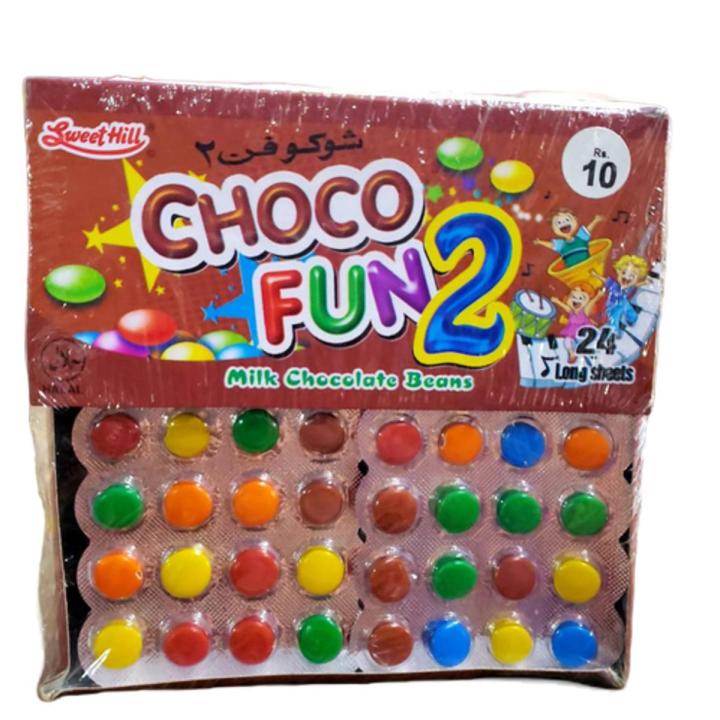 Choco fun bunty long sheets 24Pcs