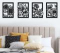4p Wooden wall Flower Frame | Tanding Art and Home decoration pieces | These products are popular in every household. 