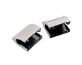 New LCD Hinge Covers   For Dell _ Inspiron 15R-5521 15R-5537 L &R Set Part - Silver. 
