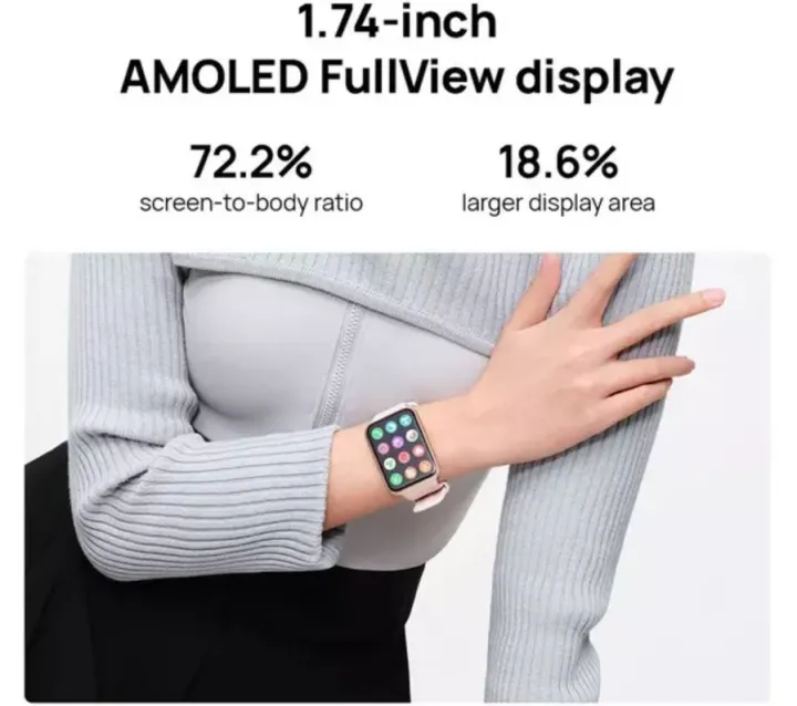 HUAWEI%20Watch%20Fit%202%20-%20Sakura%20Pink%20%20%7C%20Bluetooth%20Calling%20%7C%20Healthy%20Living%20Management%20-%20Image%204