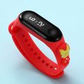 Disney Spiderman Hulk Iron Man Kids Digital WatchChildren's Watch Sports Touch Electronic LED Waterproof Kids Watch Gifts. 
