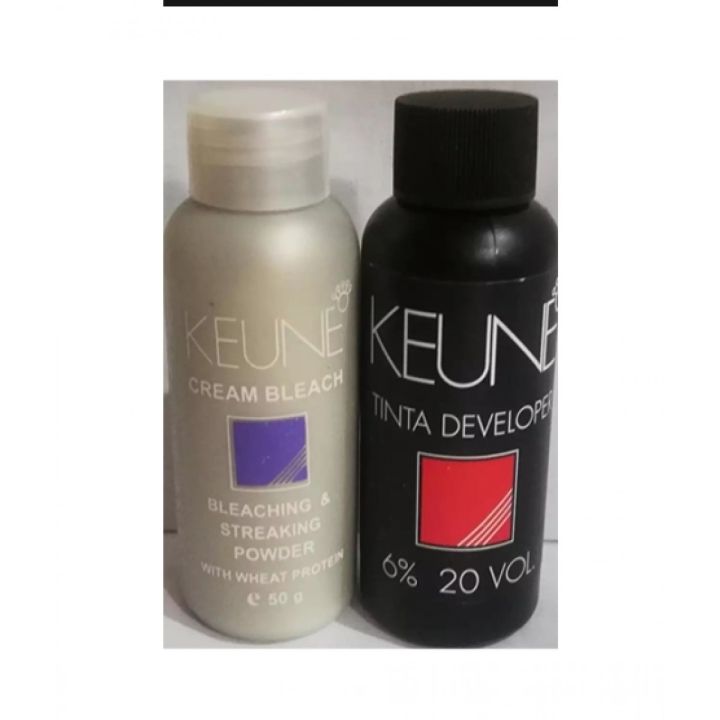 Tinta Developer 6 20 Vol With Cream Bleach 50g