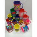New High Quality Collections CUTE CUPS FOR KIDS / colorful drinking cups for kids / kids reusable plastic cups / assrtd design of prints / drinking water cups / baby kids cup / safe to use for kids and baby / for cold and warm water /. 